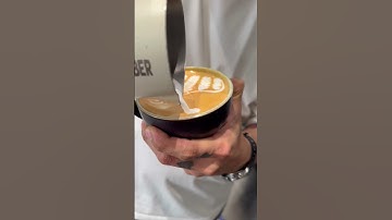 Latteart - eagle face #coffeeart #coffee #fypviral #coffeedecoration #art #artist