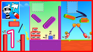 Draw Hero 3D - Gameplay Walkthrough Part 1- All Levels 1-30 (Android,iOS)