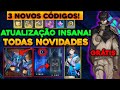 💥3 NOVOS CÓDIGOS + ATUALIZAÇÃO ISANA! NOVA ARMA, HISTÓRIA, JOB e SSR JINAH | Solo Leveling: Arise