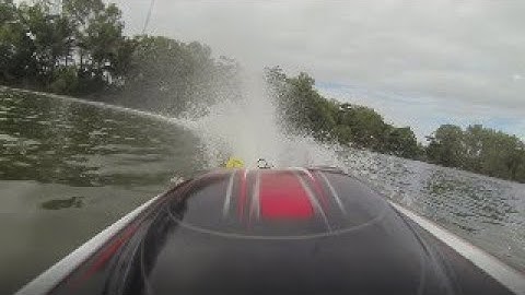 Traxxas Spartan - Radio Controlled Boat- 3S Lipo - GoPro onboard camera