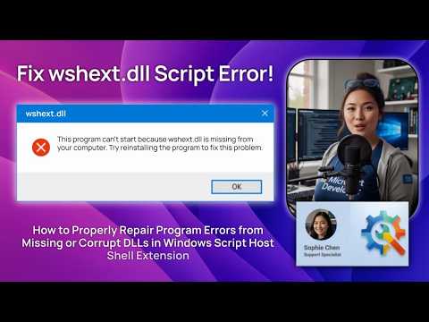 Fix wshext.dll Script Error!