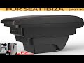 A must-have product! For SEAT IBIZA car armrest modification multifunctional double-layer storage