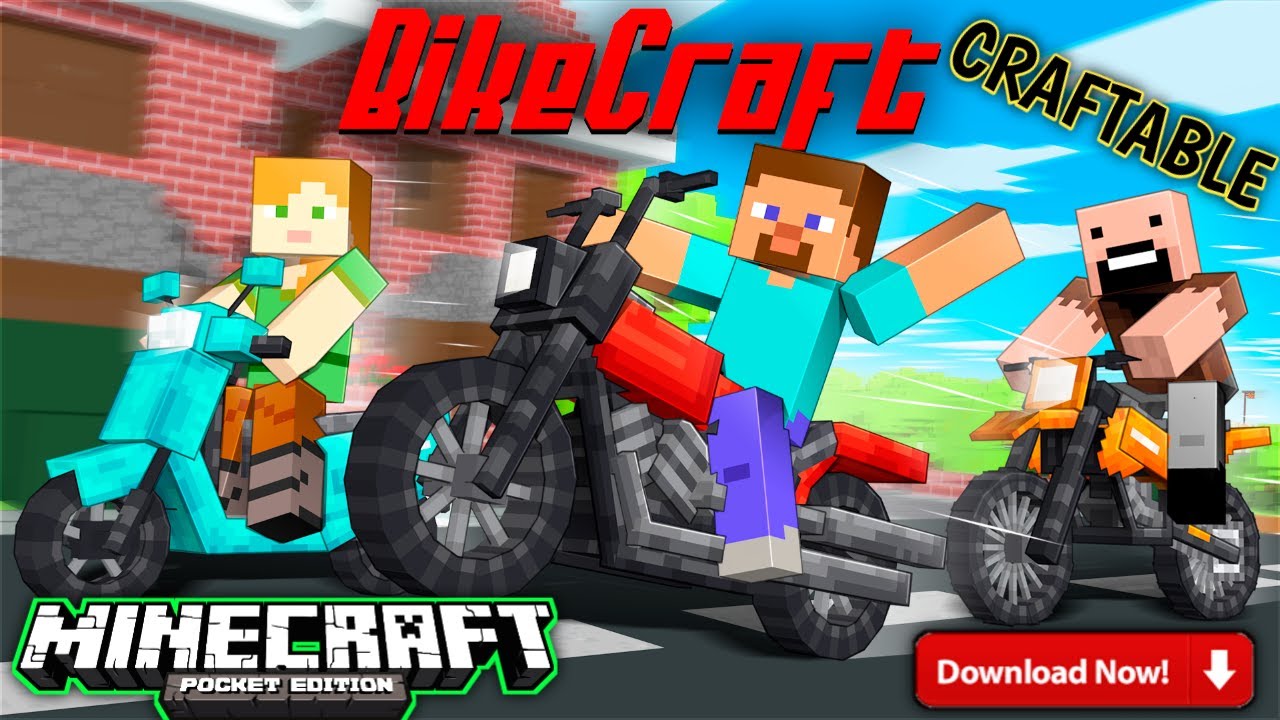 88  Minecraft Bike Mod Download Pe  Free