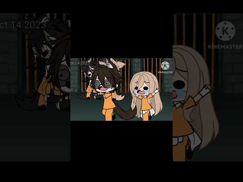 trying to escape with friends #funny #gacha #video
