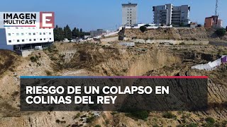 Familias en Tijuana abandonan sus casas por inminentes deslaves de tierra