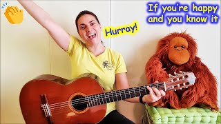 If youre happy and you know it | Nursery rhymes & kids songs to sing and move along