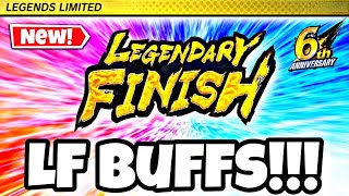 LF BUFFS INCOMING!!! MAJOR SAIYAN BUFFS FOR THE 6TH YEAR ANNIVERSARY!!!! (Dragon Ball Legends)