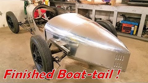 Building a Car Body from Scratch | Homemade Boat-tail Speedster Pt. 33