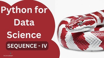 CH: 7 - Python for Data Science - Sequence - IV #datascience
