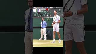 The day Djokovic was too much for Federer🐐🔥#tennis #edit #djokovic #federer#wimbledon#alcaraz#tenis