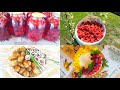 ВЛОГ/Вишнёвый компот/самый лёгкий способ/Самое вкусное блюдо/мой сад/