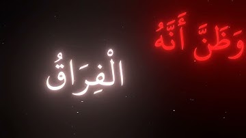 هكذا أبدع الشيخ محمد اللحيدان في تلاوته لسورة القيامة 💙