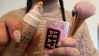 ASMR doing your makeup 💄 directly on camera 📸 lofi sound & no talking 
