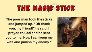 Learn English through Story Level-1 | The Magic Stick | Improve your English through story
