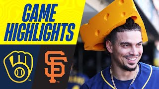 Brewers vs. Giants Game Highlights (5\/7\/23) | MLB Highlights
