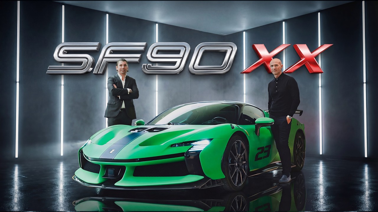 SF90 XX in Signalgrün Opaco | Ferrari Düsseldorf