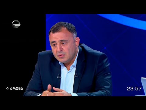 ბოლნისის რაიონის მაჟორიტარი დეპუტატობის კანდიდატი გოგი მეშველიანი გადაცემაში არენა