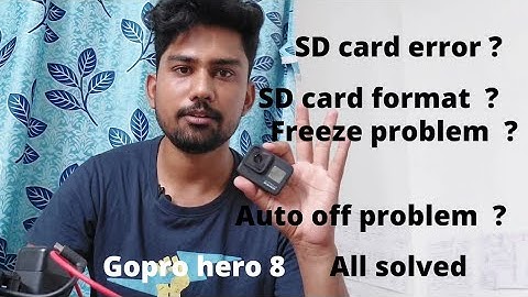 Gopro hero 8 is not working.?..all problems solved