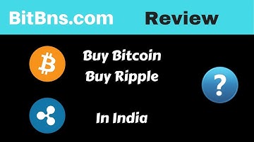 Bitbns.com How to Buy Bitcoins and Altcoins