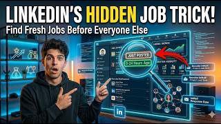 LinkedIn Hidden Trick to Find Latest Jobs Before Everyone Else (2026)