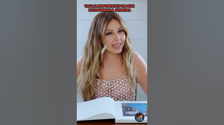 Thalia Enfurece por que escogieron a shakira para la copa america 2024#shorts  #shakira