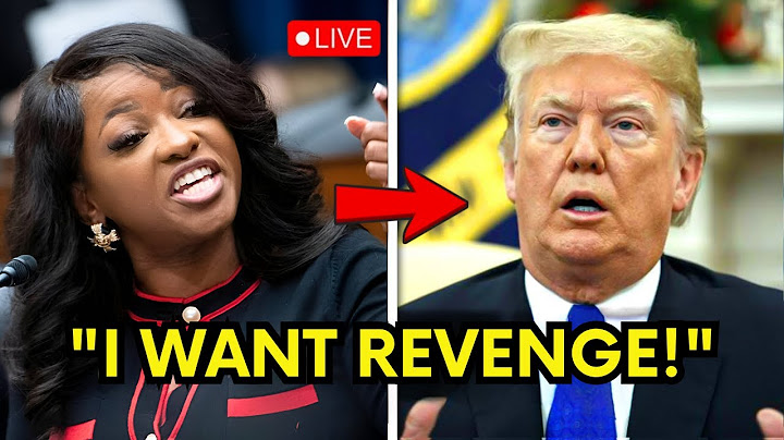 Trump Calls Jasmine Crockett a “Disgr*ce” — Instantly Regrets It on Live TV