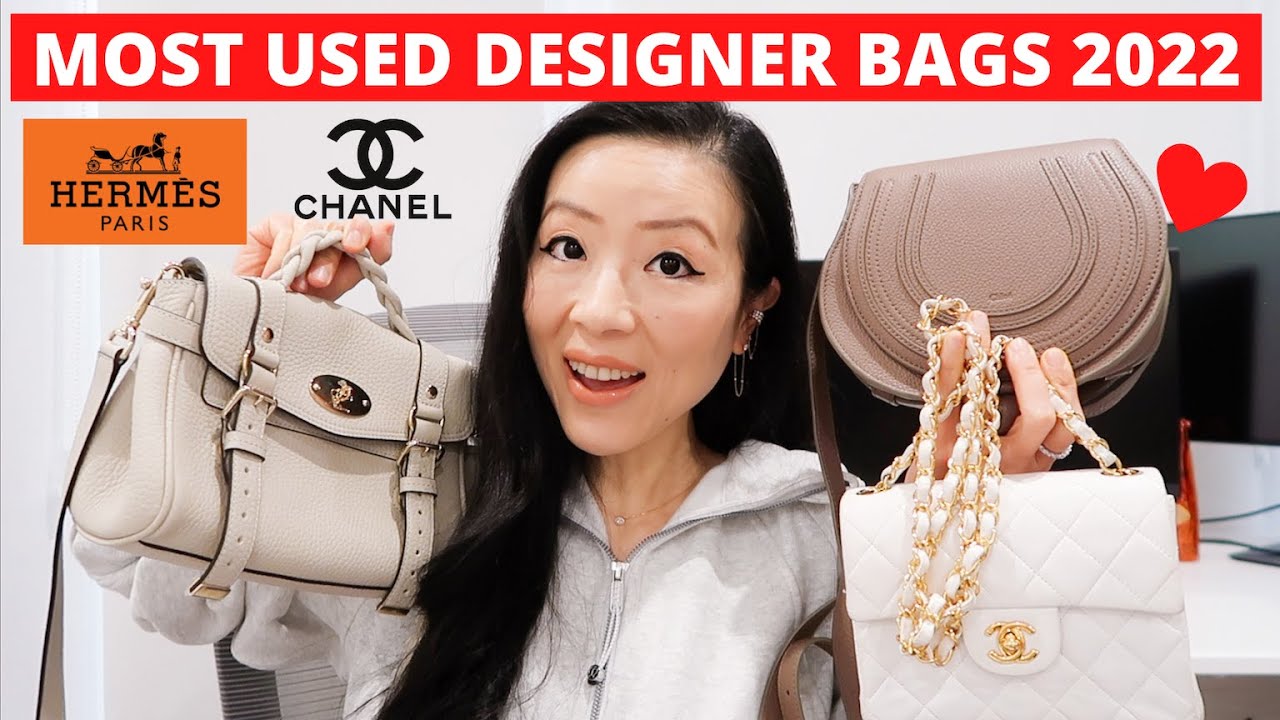 MOST USED DESIGNER BAGS 2021  Hermes, Chanel, Saint Laurent bag etc 