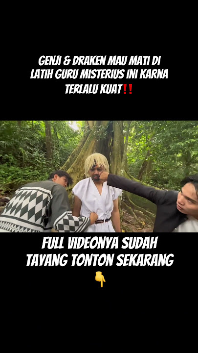 👆klik di atas full videonya sudah tayang tonton sekarang‼️#genji #ryugujiken #crowszero3