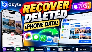 Best iPhone Data Recovery Software 2026 - Gbyte Recovery screenshot 3