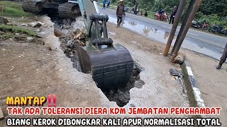 Download Lagu MANTAP‼️TAK ADA TOLERANSI DIERA KDM JEMBATAN PENGHAMBAT BIANG KEROK DIBONGKAR KALI APUR NORMALISASI MP3