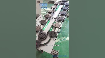Customized precision ring rail conveyor line, automatic circulation conveyor system, chain conveyor