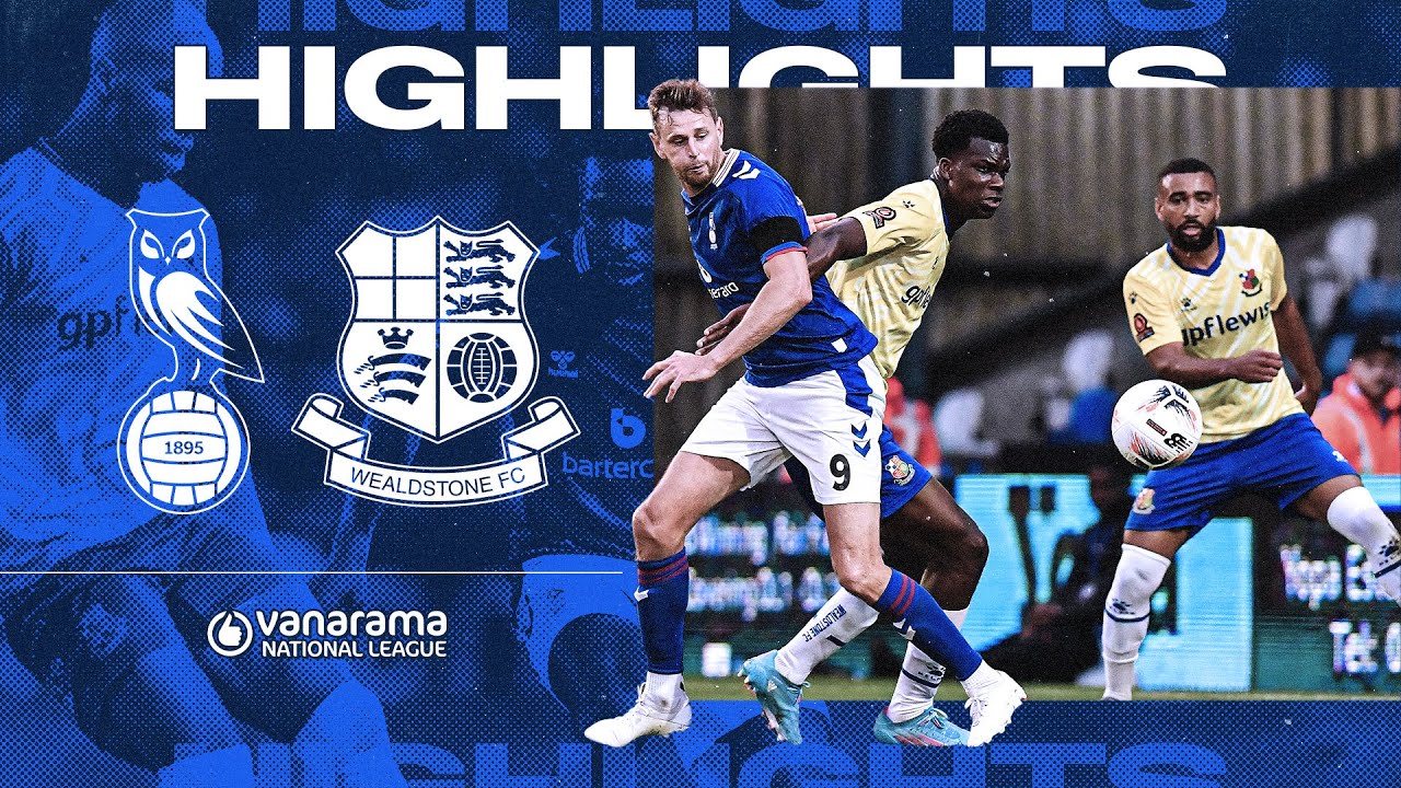 HIGHLIGHTS Oldham Athletic 12 Wealdstone YouTube