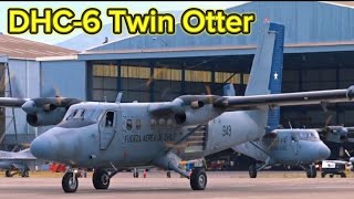 DHC-6 Twin Otter Taxiing,Flight and Landing