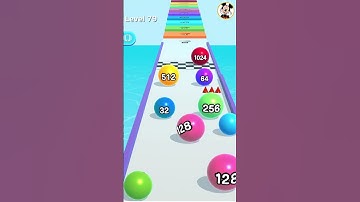 Ball Run 2048 Android,iOS Gaming Level 79 80