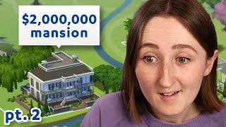 Building a $2,000,000 Mansion in The Sims! (Streamed 5\/24\/24)