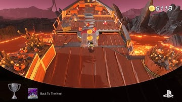 Astro Bot PS5 Trophy Guide – Back To The Nest 🥈🪶🚀 | Rescued All Bots in Feather Cluster All 48 Bots