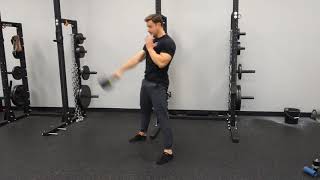 Single Arm Deadstop KB Swing