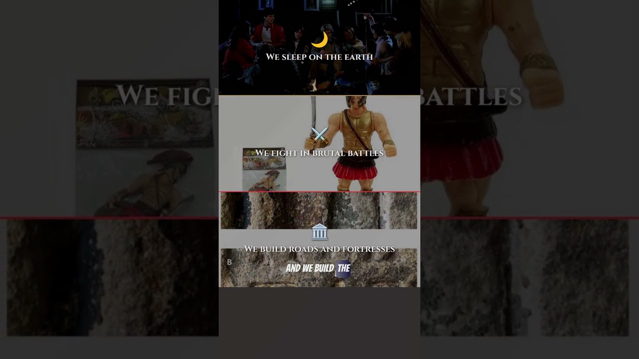 We didn’t fight with anger.We fought with discipline.This is how Rome built an empire. ⚔️🏛️