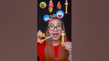 귀여운 말랑이 자를게- Satisfying Squishy Slime p12😂 #funny #mukbanging #mukbang