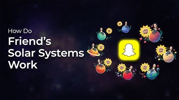 Hoe werken de zonnestelsels van Snapchat-vrienden?