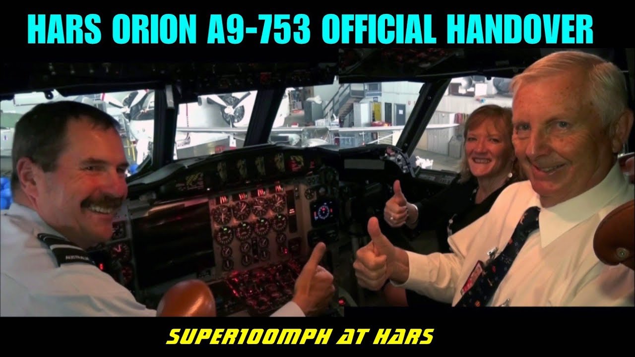 HARS ORION A9-753 Official Handover Full Video