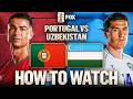 PORTUGAL vs UZBEKISTÁN E - MUNDIAL 2026 | ¡JUEGA CRISTIANO RONALDO