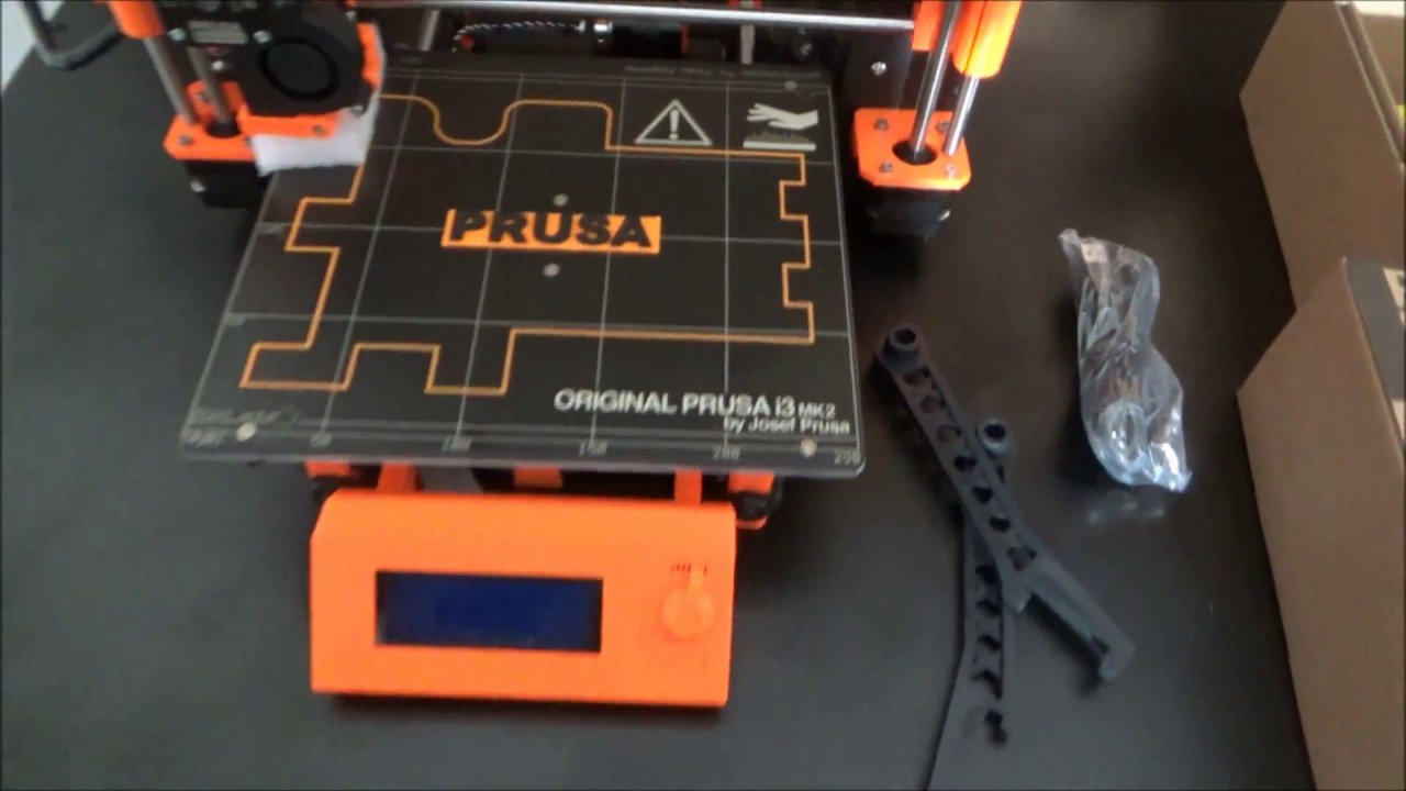 Prusa I3 MK2S with MultiMaterial Upgrade 3D Printer - YouTube