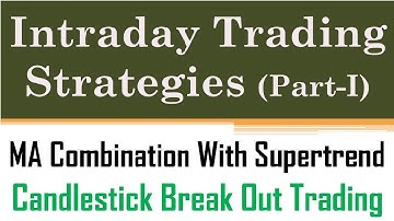 Intraday Part I - MA With SuperTrend | By Abhijit Zingade