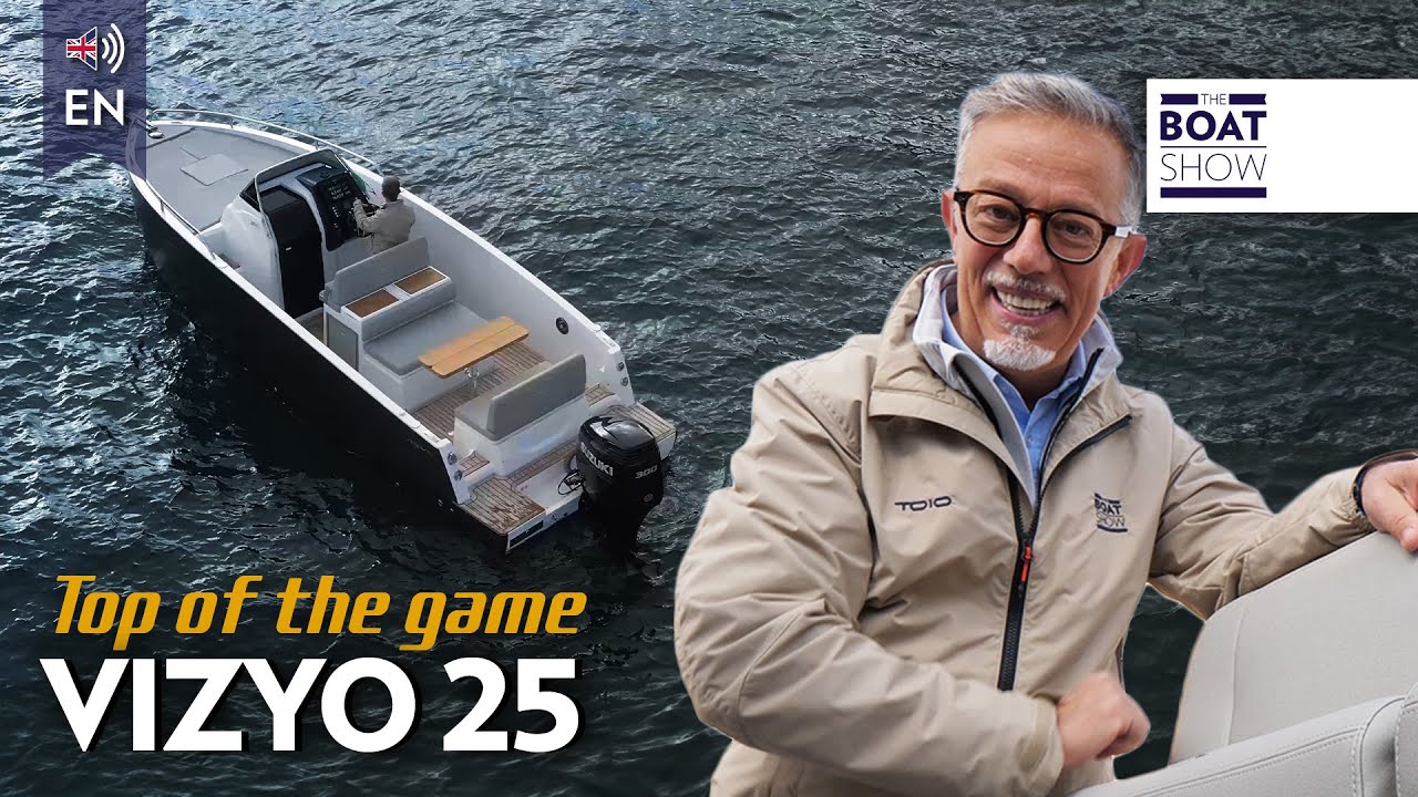 [ENG] VIZYO 25 - Motor Boat Review - The Boat Show