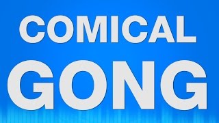 Comical Gong SOUND EFFECT - Gong with Echo colpo di gong SOUNDS
