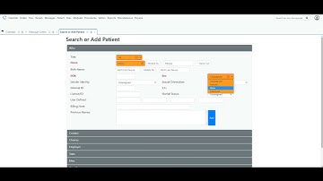 Adding a new patient to OpenEMR v7