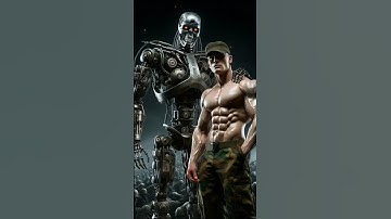 Terminator Vs Fighter💥 Memories of Terminator#ai#terminator#shorts#music#aisuperhero#robot#musicclip