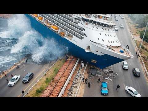 Most Shocking Ships In Monster Storm Moments Filmed Seconds Before Disaster