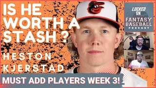 MUST ADD Waiver Wire Players Week 3 ! | Fantasy Baseball 2024